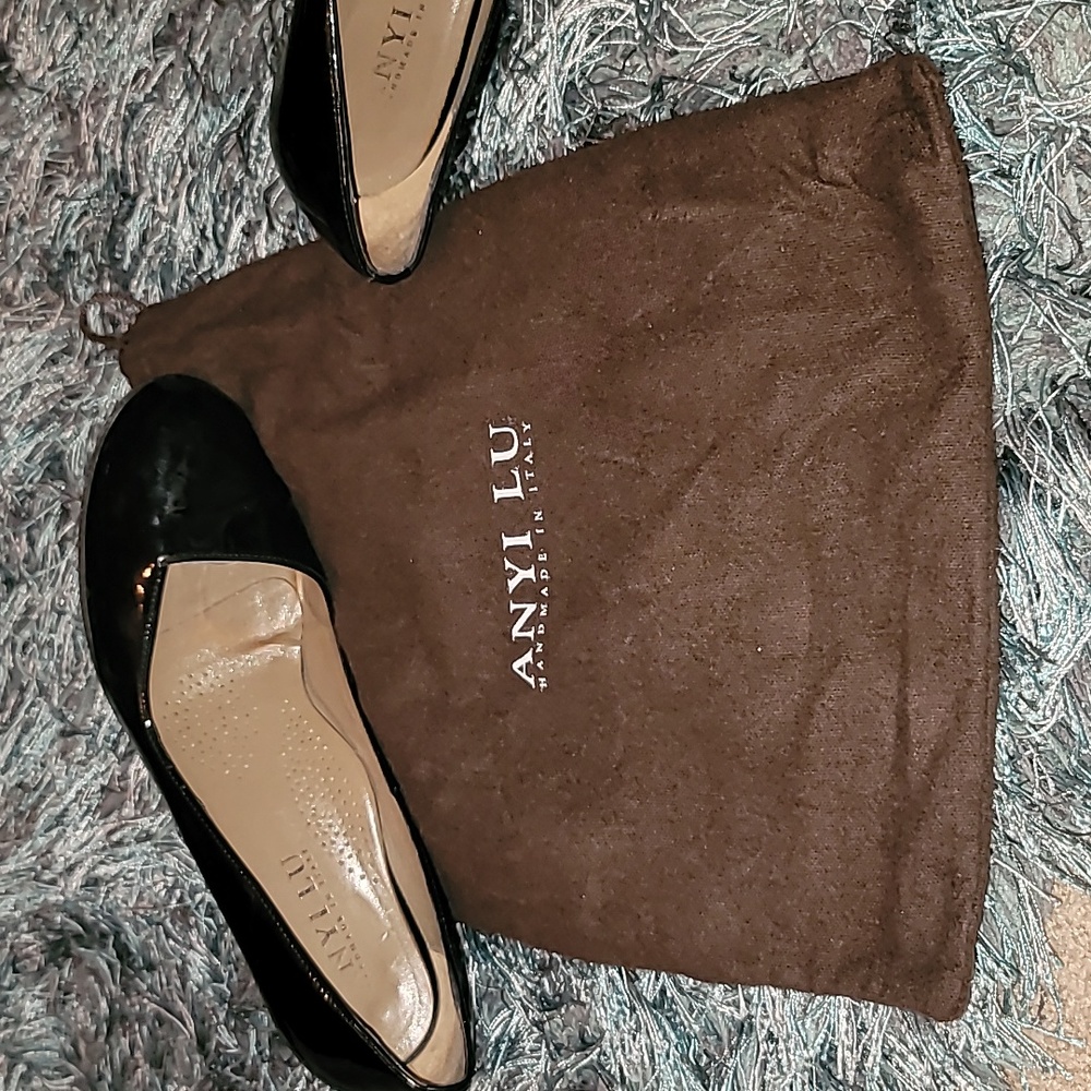 Anyi Lu handmade Italian ladies leather heels